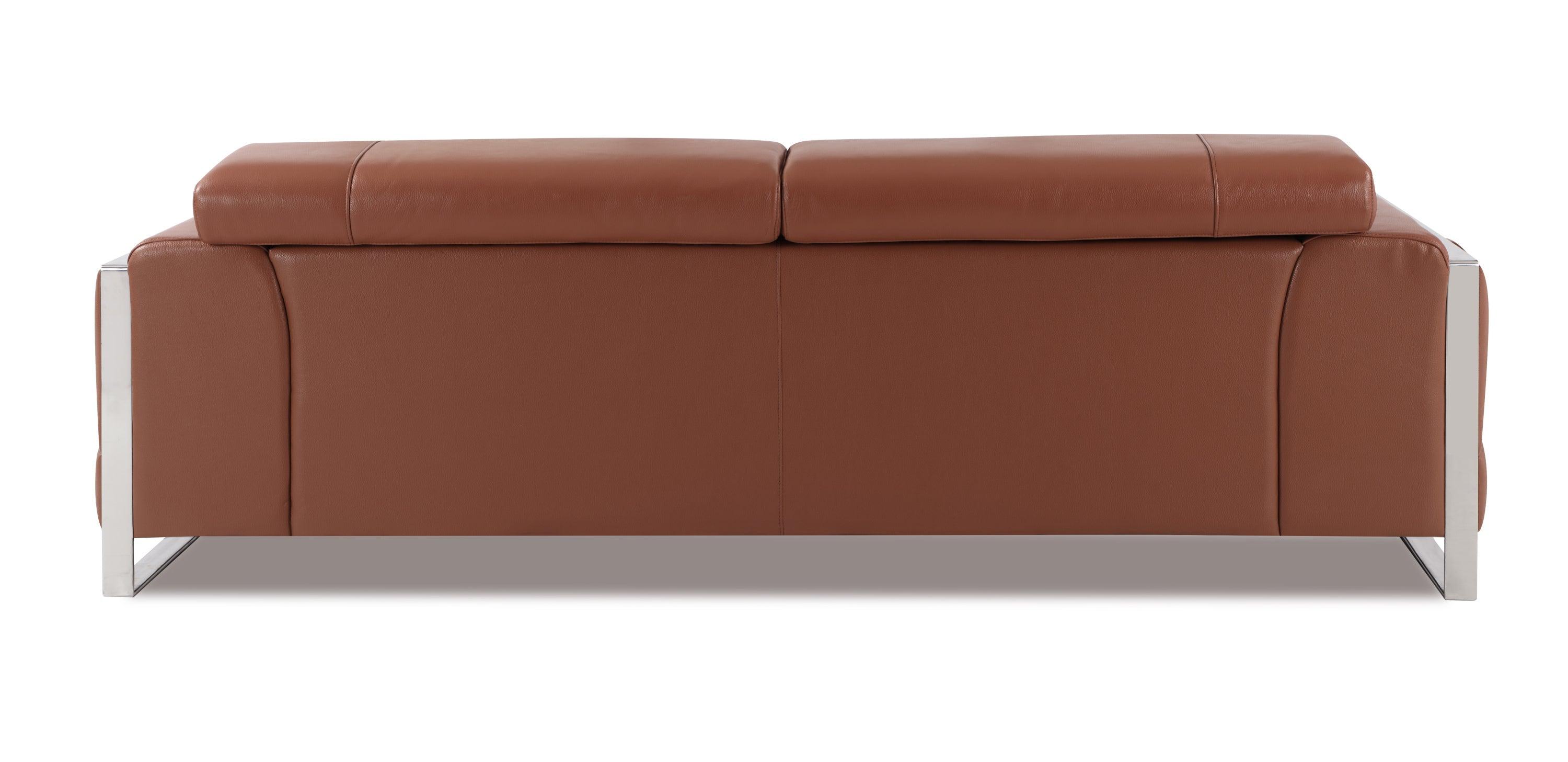 Leonardo Top Grain Italian Leather Sofa