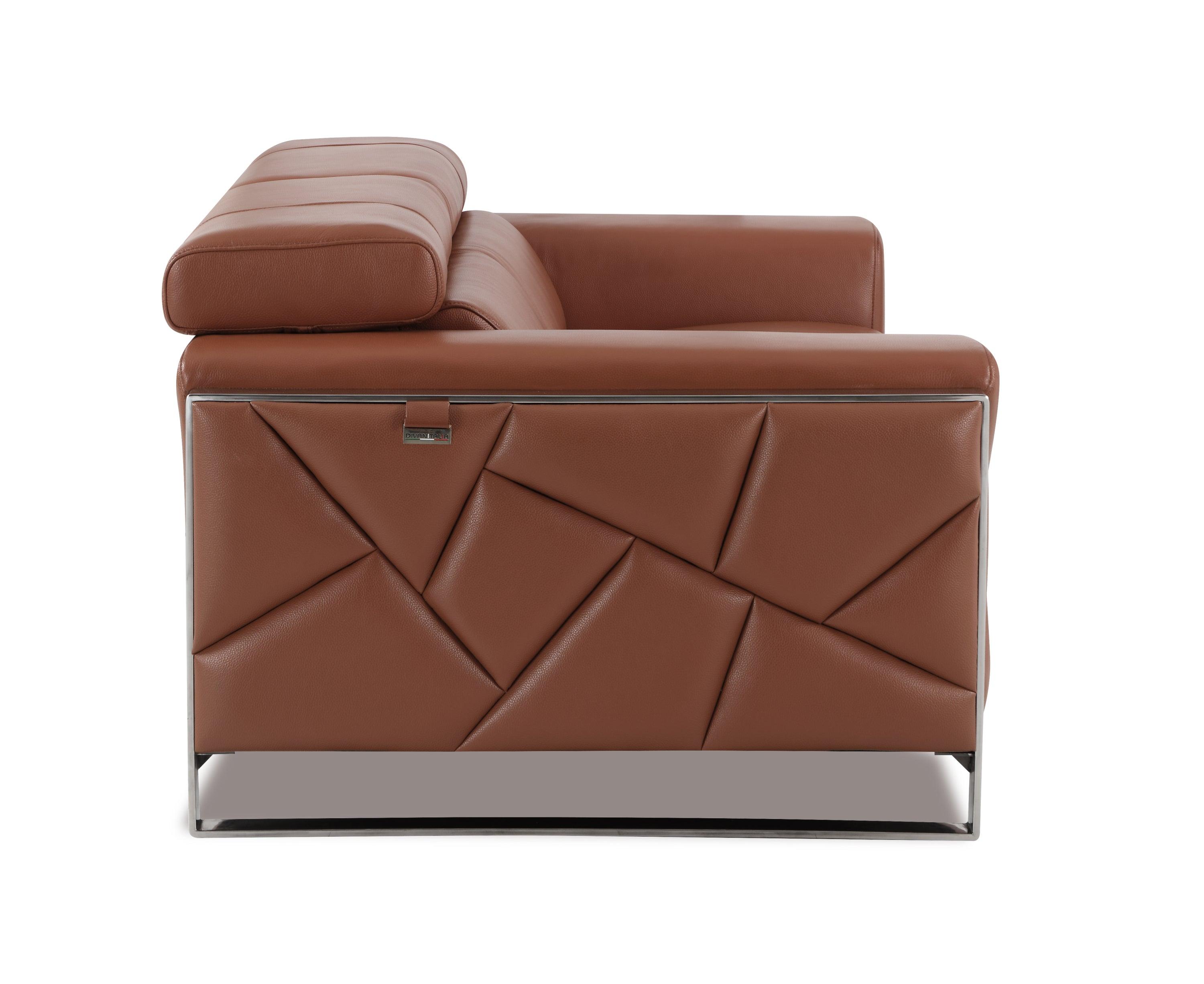 Leonardo Top Grain Italian Leather Sofa