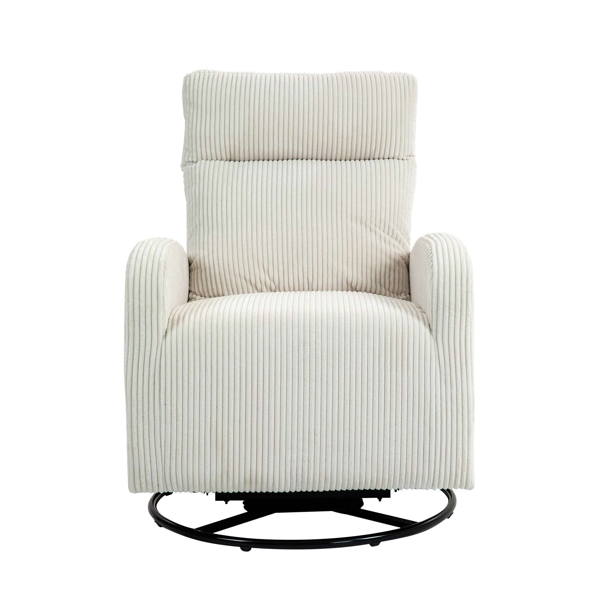 JiaDa Upholstered Swivel Glider&Rocking Chair