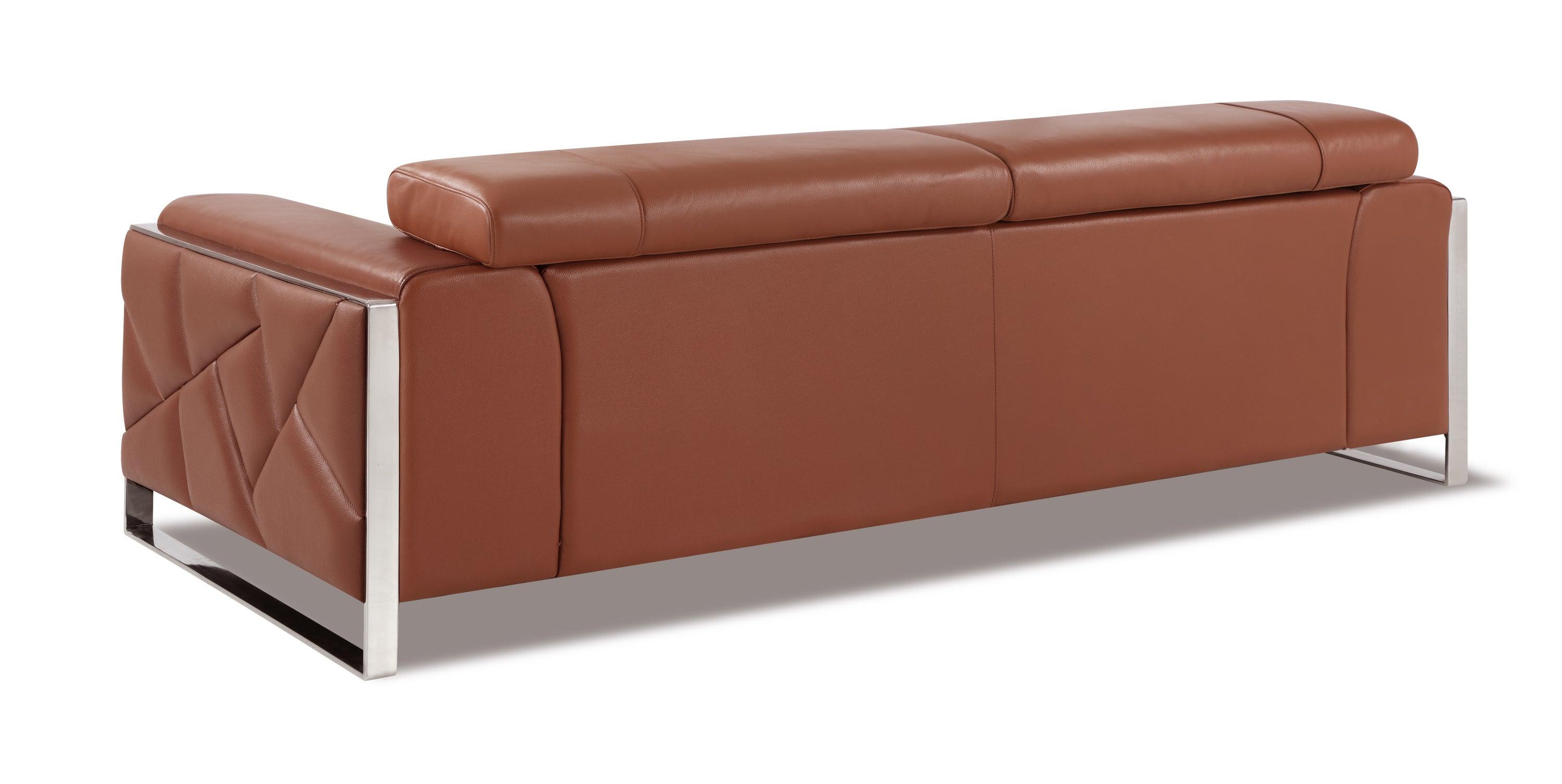 Leonardo Top Grain Italian Leather Sofa