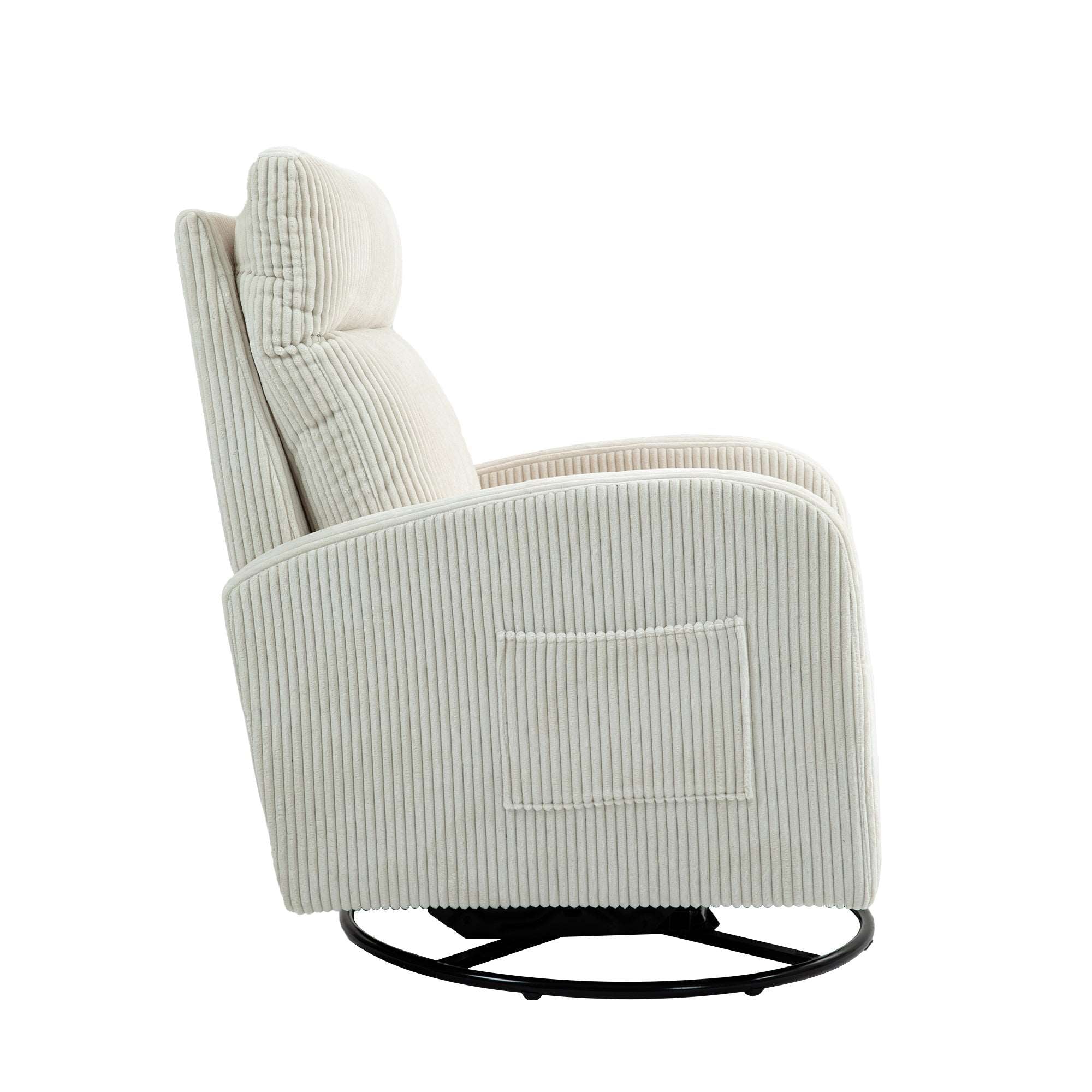 JiaDa Upholstered Swivel Glider&Rocking Chair