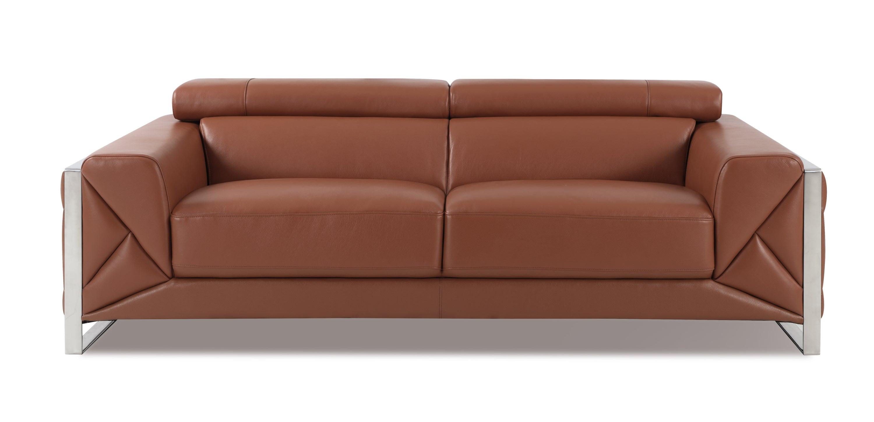 Leonardo Top Grain Italian Leather Sofa