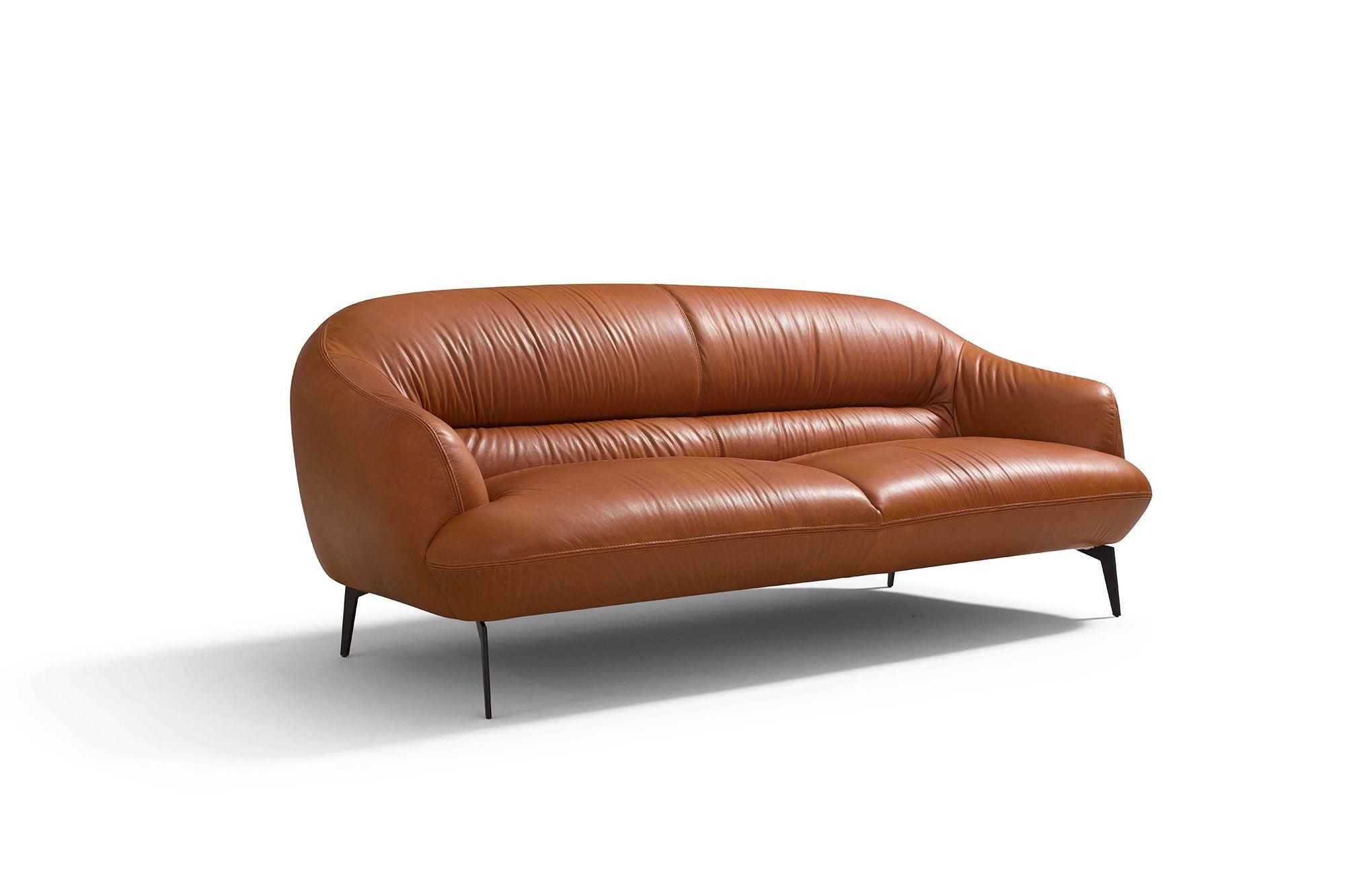 Leonia Sofa Cognac Leather