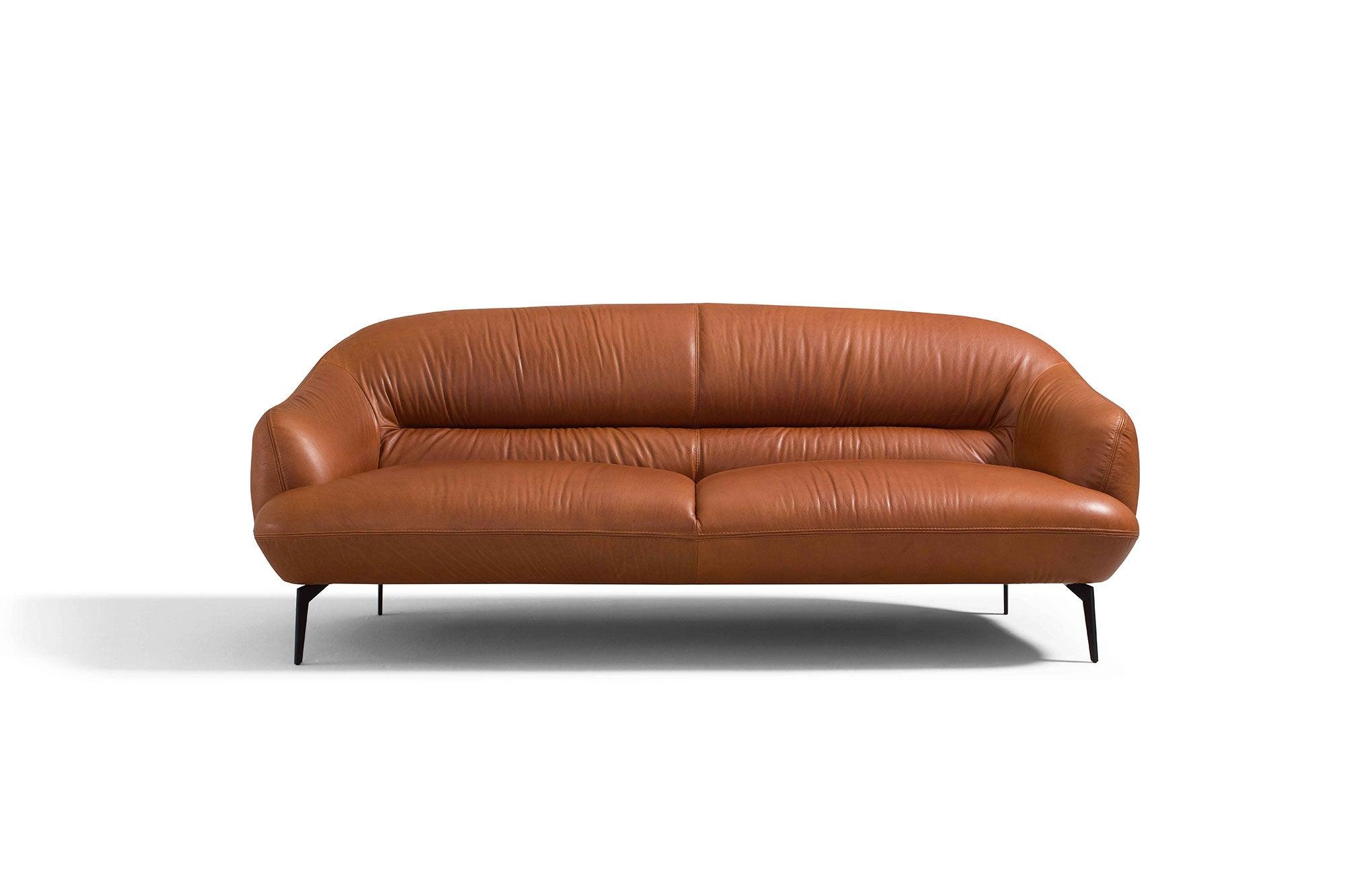 Leonia Sofa Cognac Leather