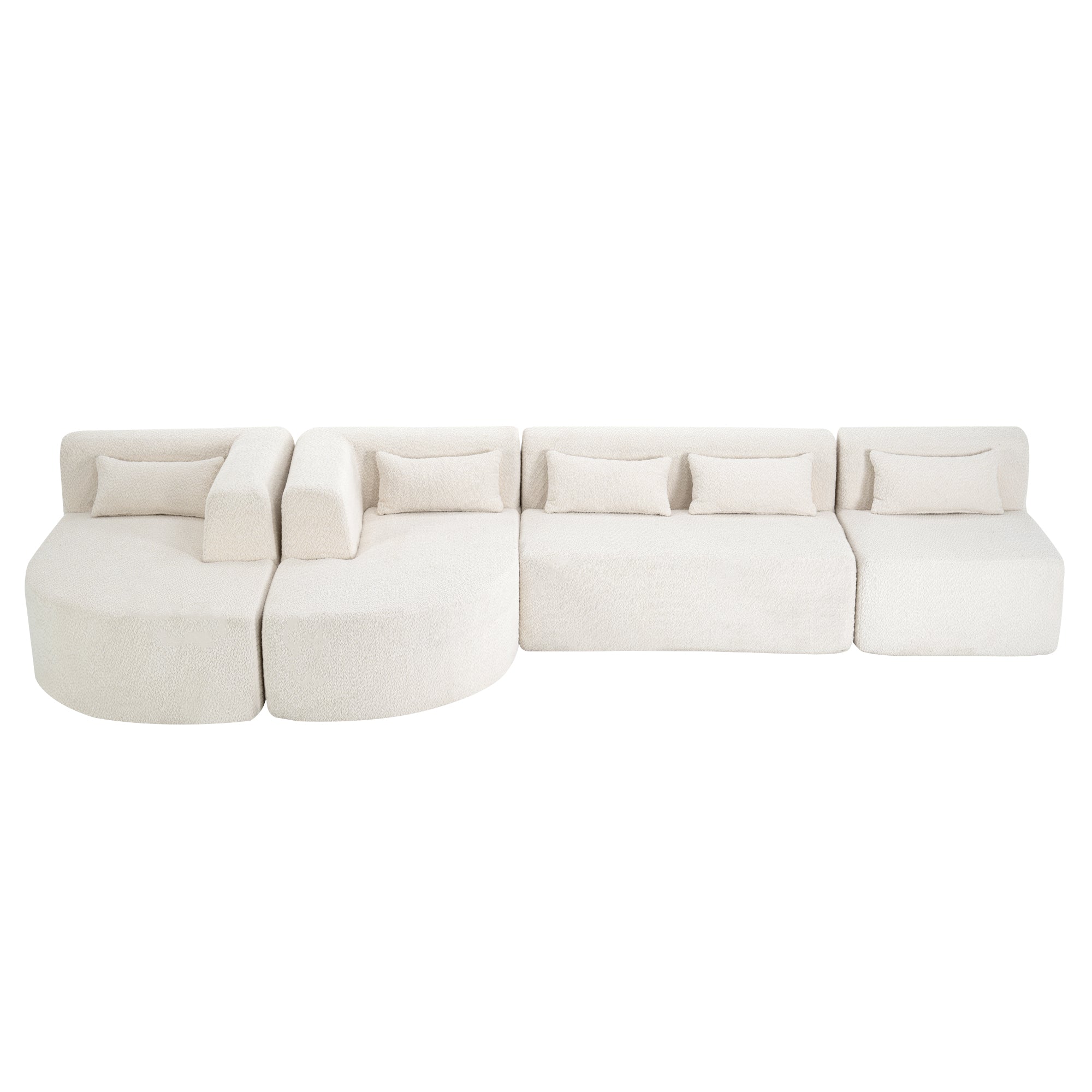 New Lands Upholstered Sofa Free-combined Sofa Couch