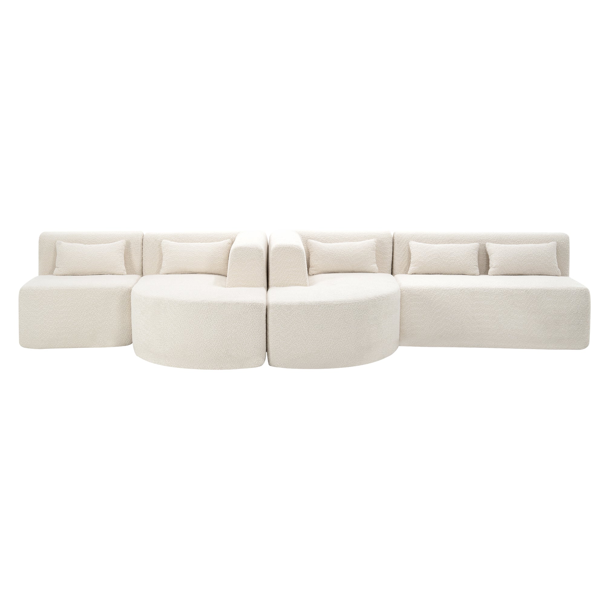 New Lands Upholstered Sofa Free-combined Sofa Couch