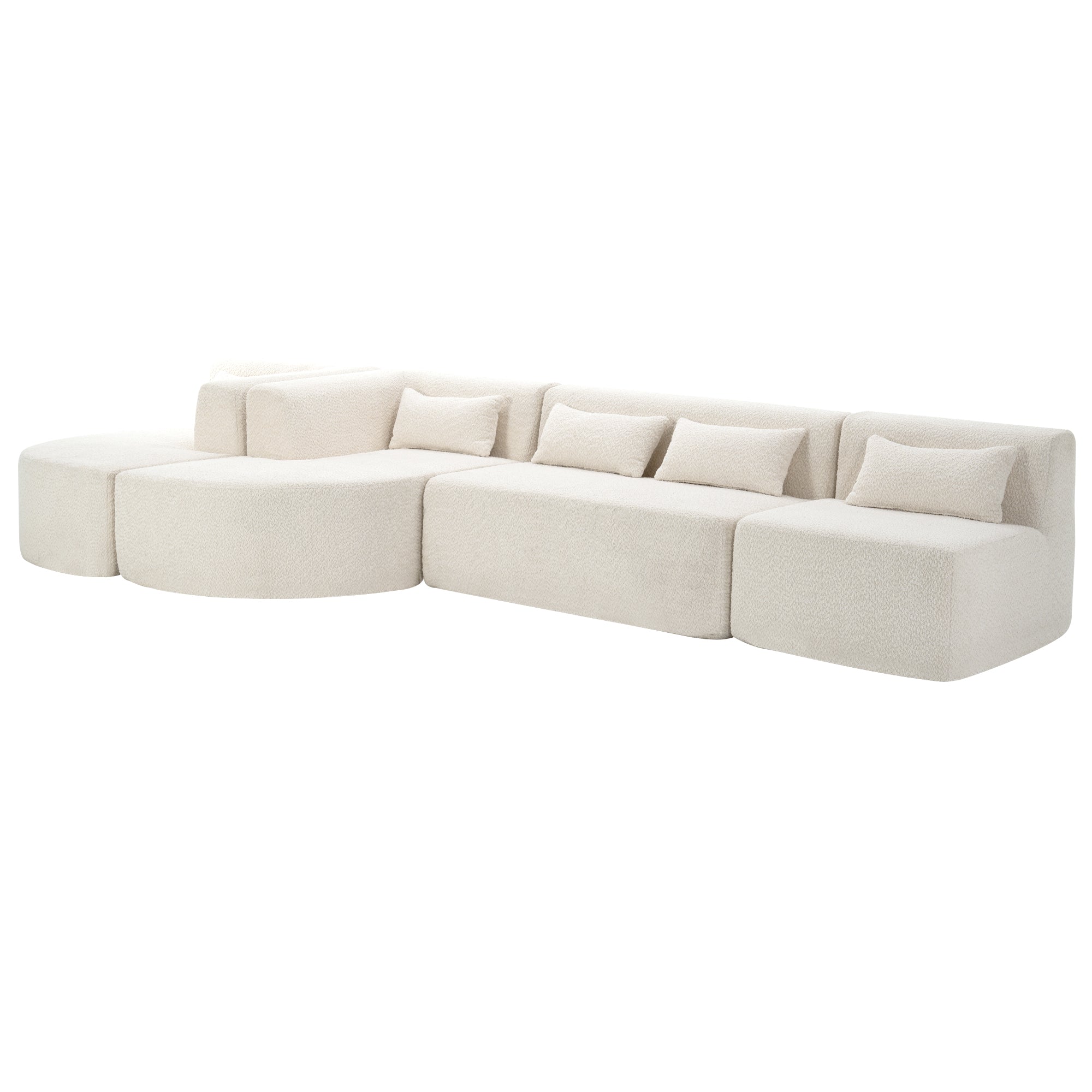 New Lands Upholstered Sofa Free-combined Sofa Couch