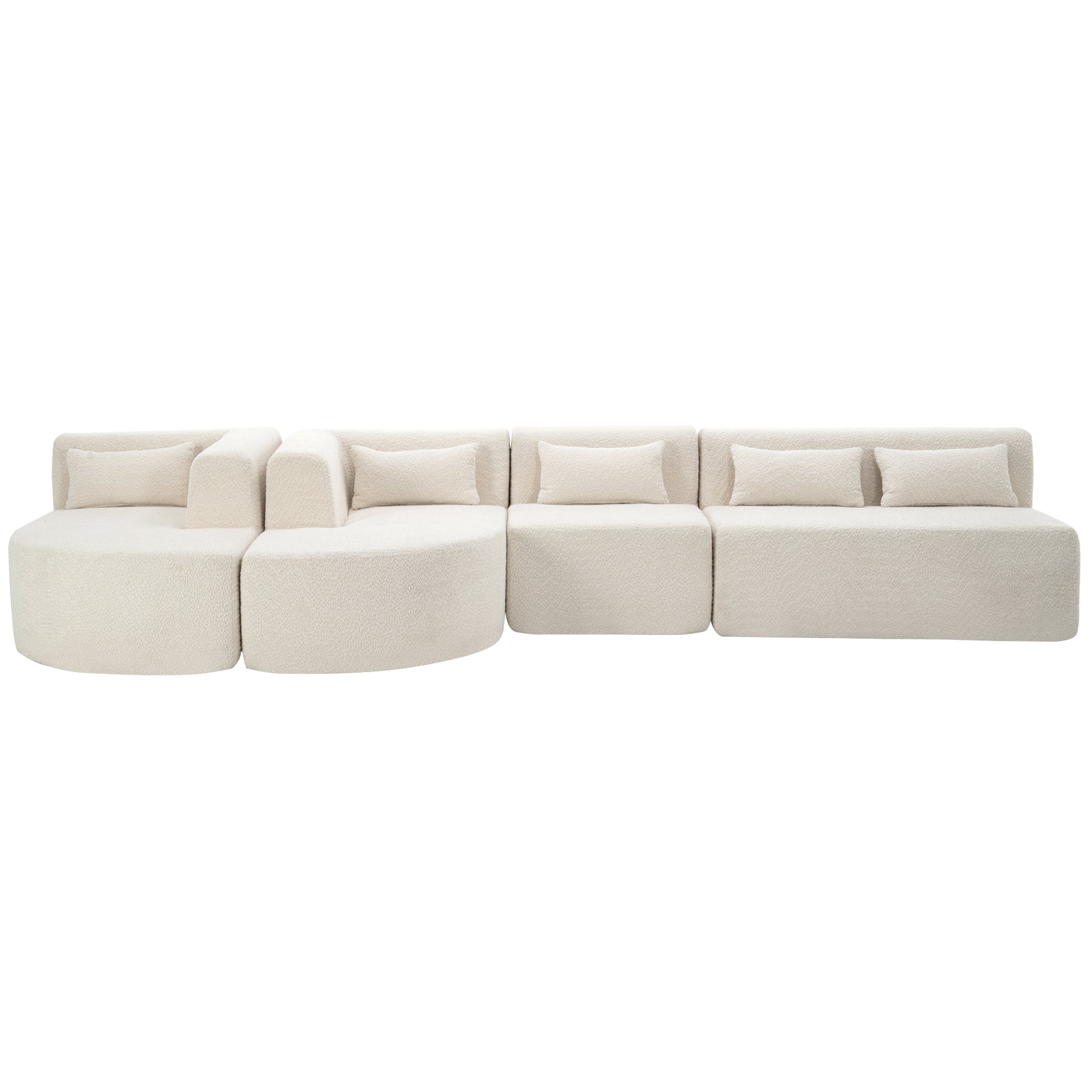 New Lands Upholstered Sofa Free-combined Sofa Couch