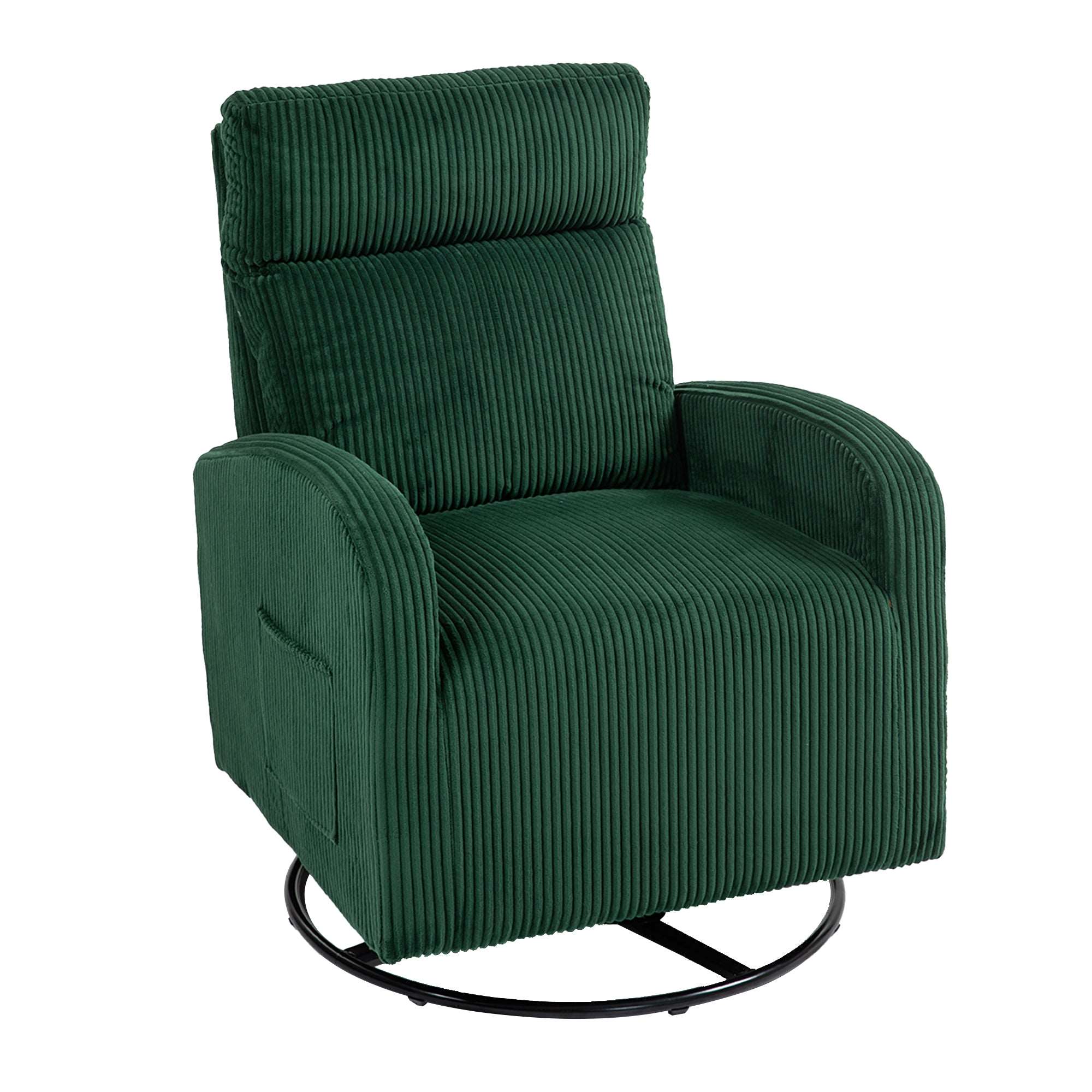 JiaDa Upholstered Swivel Glider＆Rocking Chair